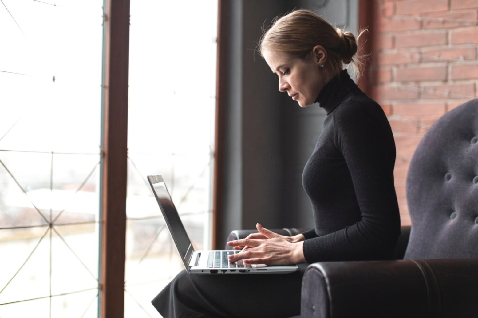 Close-up view of encryption code on multiple monitors